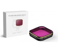 PGY Tech Diving filter for GoPro5, Magenta, Housing edition