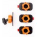 Xsories Sticky Mounts Black and Orange (840786103317)
