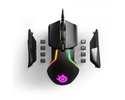 SteelSeries Rival 600 Gaming Mouse SteelSeries Gaming mouse, RGB LED light, Dual system: 1st - TrueMove 3 Optical Sensor 100-12000CPI; 2nd - Optical Depth Sensor;