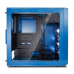 Fractal Design Focus G FD-CA-FOCUS-BU-W Side window, Left side panel - Tempered Glass, Blue, ATX, Power supply included No
