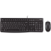 Logitech Desktop MK120, US, USB, black