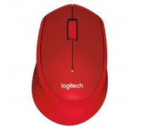  Logitech® M330 Silent Plus RED - IN-HOUSE/EMS,NO LANG,EMEA,RETAIL,2.4GHZ,M-R0051