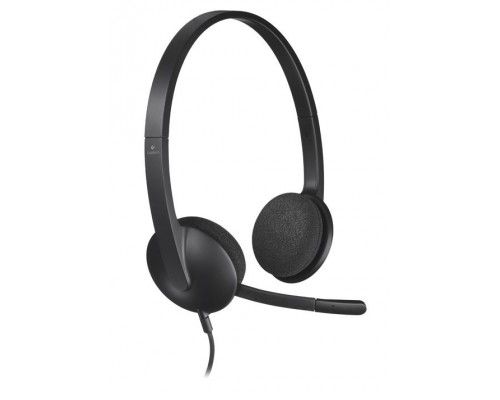 Logitech USB Headset H340 - BLACK - USB