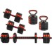 Eb Fit dumbbells 1039206 bituminous 2 x 10 kg