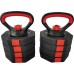 Eb Fit dumbbells 1039206 bituminous 2 x 10 kg