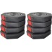 Eb Fit dumbbells 1039206 bituminous 2 x 10 kg