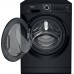 Suszarka do ubrań Hotpoint Hotpoint Washing Machine With Dryer NDD 11725 BDA EE Energy efficiency class E, Front loading, Washing capacity 11 kg, 1551 RPM, Depth 61 cm, Width 60 cm, Display, LCD, Drying system, Drying capacity 7 kg, Steam function, Black