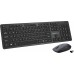 Rebeltec Set wireless keyboard + mysz MAXIM 2,4GHz, zasięg 10m nano odbiornik USB 104 keys QWERTY