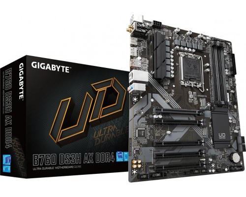 Intel B760 Gigabyte B760 DS3H AX DDR4