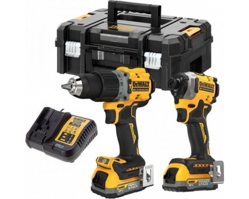 Dewalt ZESTAW WKRĘTARKA DCD805 + ZAKRĘTARKA DCF850 18V 2*1.7AH