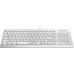 Genius Genius Slimstar Q200, klawiatura CZ/SK, klasyczna, cicha rodzaj przewodowa (USB), biała