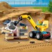 LEGO City Celtniecības kravas automašīnas un lodīšu celtnis (60391)