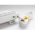 Ducky One 3 Classic Pure White SF Gaming  RGB LED - MX-Brown