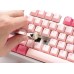 Ducky Ducky One 3 Gossamer TKL Pink Gaming Tastatur - MX-Red
