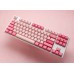 Ducky Ducky One 3 Gossamer TKL Pink Gaming Tastatur - MX-Red