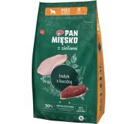 Pan Mięsko Z Ziołami Turkey z kaczką (dorosły) chrupki M 9kg
