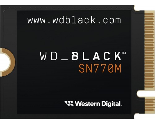 SSD SanDisk Black SN770 500GB M.2 2230 PCI-E x4 Gen4 NVMe (WDS500G3X0G)