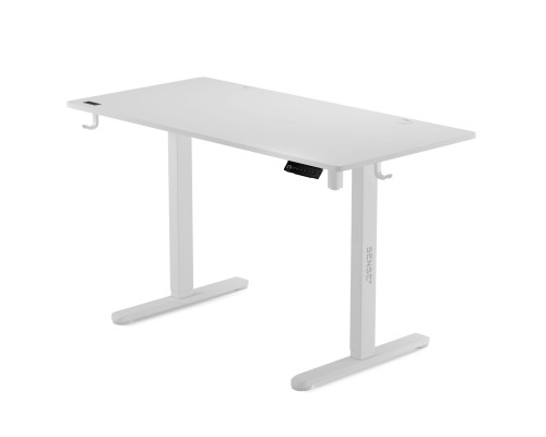 Gaming galds SENSE7 Nojo White 120 cmx60 cm White