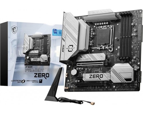 Intel B760 MSI B760M PROJECT ZERO