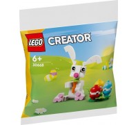 LEGO Creator 30668 Baltas un zilas apdrukas ar krāsainu Pysanka