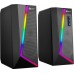 C-Tech C-TECH reproduktory SPK-17, 2.0, RGB, černá