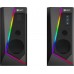 C-Tech C-TECH reproduktory SPK-17, 2.0, RGB, černá