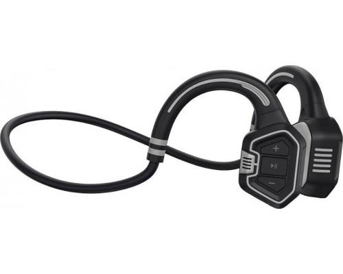 Evolveo EVOLVEO bezdrátová sluchátka BoneSwim MP3 16GB, na lícní kosti, šedá