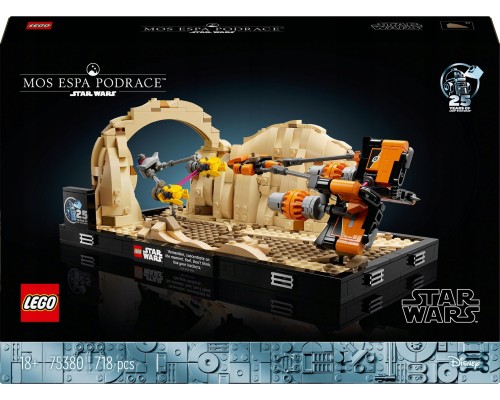 Диорама LEGO Star Wars: Сигаретный хлыст в Москве (75380)