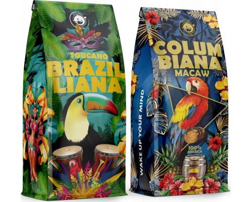 Blue Orca Coffee Kawa ZIARNISTA 2x1kg ARABICA 100% - BLUE ORCA COFFEE