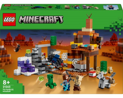 LEGO Minecraft Badlands raktuves (21263)
