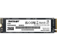 SSD Patriot P320 256GB M.2 2280 PCI-E x4 Gen3 NVMe (P320P256GM28)
