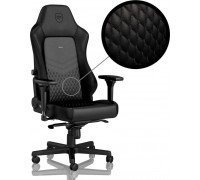 Noblechairs HERO made of genuine leather - Black/Black (GAGC-118)
