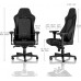 Noblechairs HERO made of genuine leather - Black/Black (GAGC-118)
