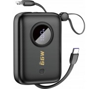 Dudao Dudao K14 USB-A, USB-C, Lightning 10000mAh black