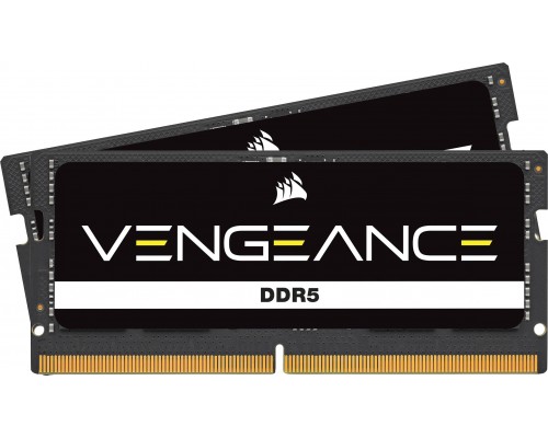 Corsair Vengeance, SODIMM, DDR5, 64 GB, 5600 MHz, CL48 (CMSX64GX5M2A5600C48)