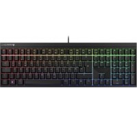 Cherry CHERRY TAS MX 2.0S RGB Corded DE-Layout schwarz MX BLACK