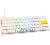 Ducky Ducky One 2 Pro Mini White Edition Gaming Keyboard, RGB LED - Cherry Blue (US)