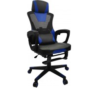 kontrast  with footrest Black-Blue