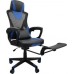 kontrast  with footrest Black-Blue