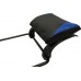 kontrast  with footrest Black-Blue