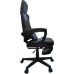 kontrast  with footrest Black-Blue