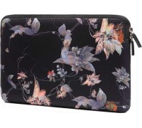 Trunk Trunk 14" PC Sleeve, Black Flower. Neopr