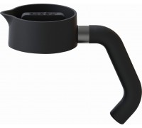 Asobu Asobu - Zakrętka z rączką do Pourover / Cold Brewer Czarna