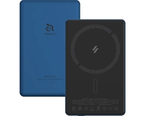 Adam Elements Gravity C5 - Magnetic  Wireless 5000 mAh Blue
