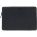 dbramante Paris - MacBook Pro/Air 13" Night Black - full grain pebbled leather sleeve