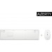 HP HP 655 - Tastatur-und-Maus-Set - kabellos - 2.4 GHz - QWERTZ - Deutsch - weiss