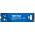 SSD SanDisk Blue SN5000 4TB M.2 2280 PCI-E x4 Gen4 NVMe (WDS400T4B0E)