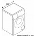 Bosch Bosch | Washing Machine | WNC254ARSN | Energy efficiency class A/D | Front loading | Washing capacity 10.5 kg | 1400 RPM | Depth 62.2 cm | Width 59.8 cm | LED | Drying system | Drying capacity 6 kg | Steam function | Dosage assistant