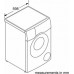 Bosch Bosch | Washing Machine | WNC254ARSN | Energy efficiency class A/D | Front loading | Washing capacity 10.5 kg | 1400 RPM | Depth 62.2 cm | Width 59.8 cm | LED | Drying system | Drying capacity 6 kg | Steam function | Dosage assistant