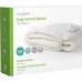 Nedis Nedis PEBL120CWT1 Electric blanket 60 W White Poliester, Synthetic wool